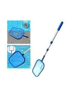 Generic Telescopic Swimming Pool Leaf Rake Cleaning Skimmer Net Blue 48x3x29.5centimeter  - Image 5
