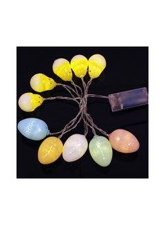 Generic 10 LEDs Egg Shape String Fairy Lights Multicolour 5.41feet  - Image 4