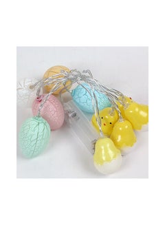 Generic 10 LEDs Egg Shape String Fairy Lights Multicolour 5.41feet  - Image 2