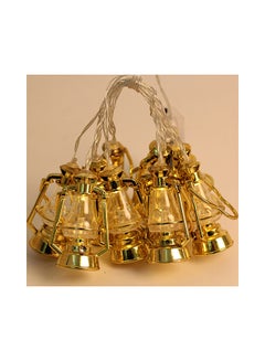 Generic 10 LEDs Egg Shape String Fairy Lights Gold 5.41feet  - Image 3