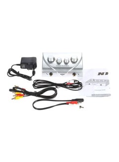 Generic Karaoke Sound Mixer I1787-A Silver  - Image 5