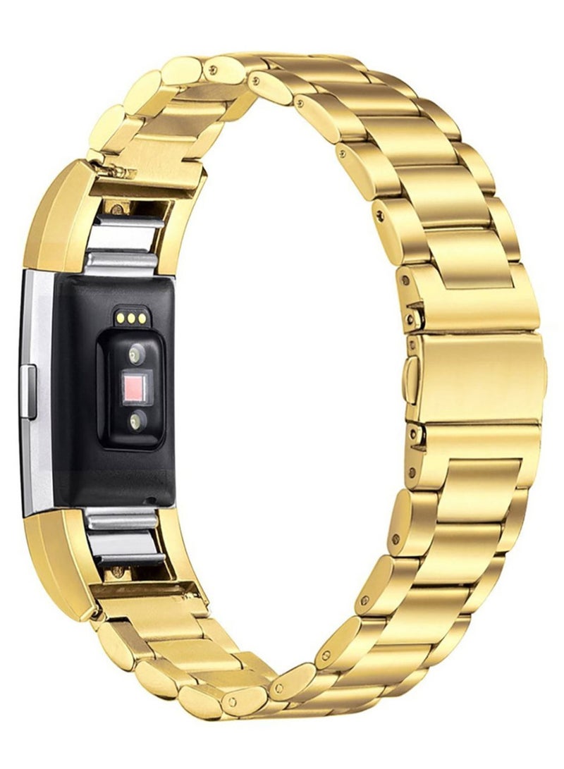 Ozone Replacement Strap Bracelet For Fitbit Charge 3 Gold - Image 5