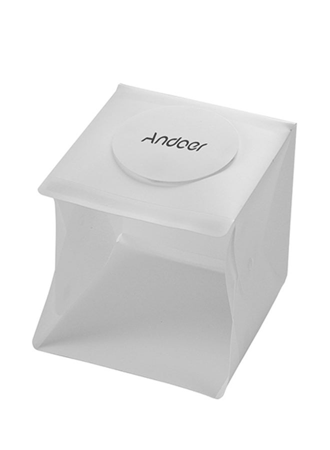 ANDOER 7-Piece Mini Folding Photography Studio Softbox With Backdrops Set Multicolour  - Image 1