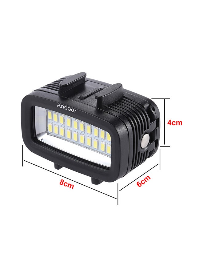 أندوير - مصباح كشاف LED لتصوير الفيديو تحت الماء أسود - Image 1