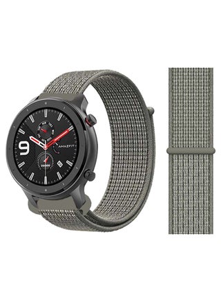 Nylon Loop Replacement Band 22mm for Amazfit GTR 47mm Spruce Fog - v1583236647/N35182711A_1