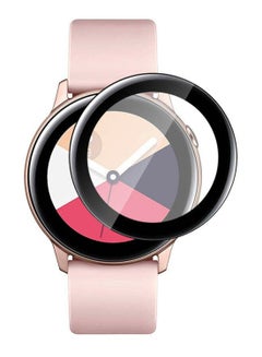 Perfii Full Coverage Curved Screen Protector For Samsung Watch Active 2 40mm Clear  - Image 2