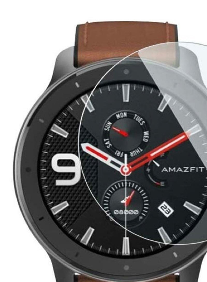 Perfii 9H Tempered Glass Screen Protector For Amazfit GTR Clear - Image 2