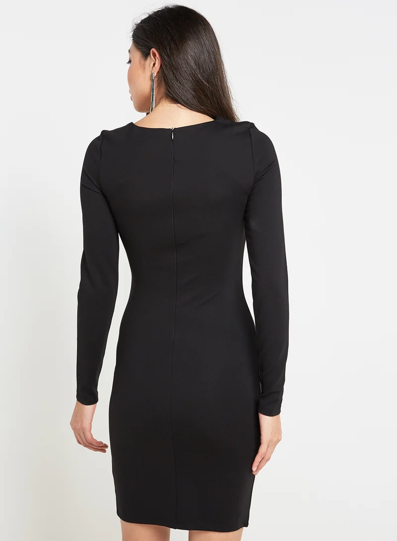 Y.A.S Bodycon Dress Black