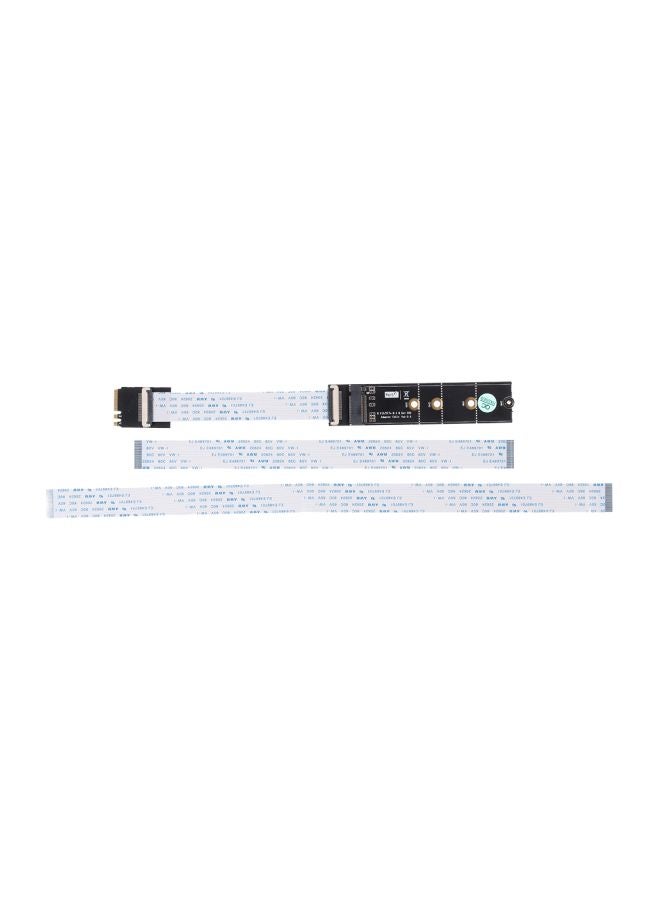Decdeal - 8-Piece NGFF M.2 Key M To Key A Plus E Extension Adapter Card Set Black - Image 1
