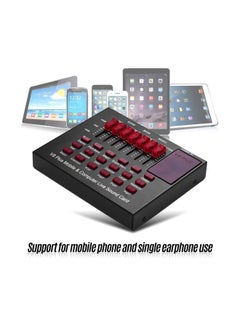 Generic V8 Plus Mobile And Computer Live Sound Card Black  - Image 4
