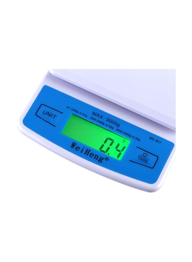 Mini Digital Weighing Scale E0897-A White/Blue - v1583243903/N35106369A_6