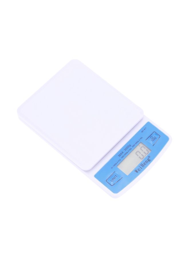 Mini Digital Weighing Scale E0897-A White/Blue - v1583243906/N35106369A_5