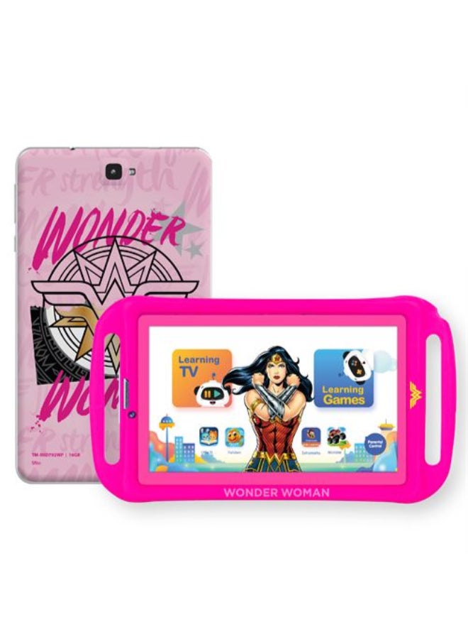 تاتش مت هاتف واندر ثنائي الشريحة بلون وردي وذاكرة رام 1 جيجابايت وذاكرة داخلية 16 جيجابايت ويدعم تقنية 3G - Image 2