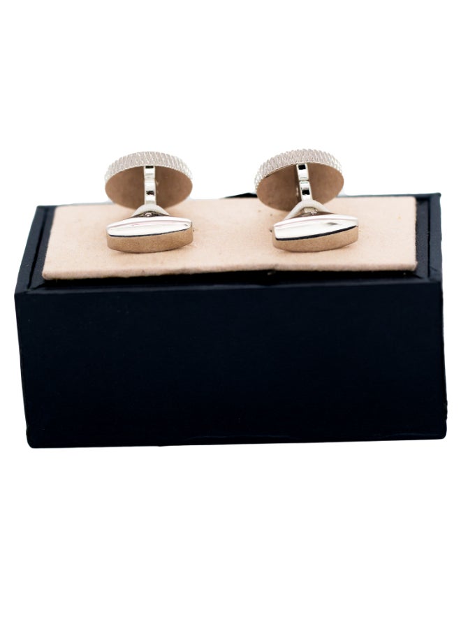 RS - Stainless Steel Watch Design Cufflinks - Image 1