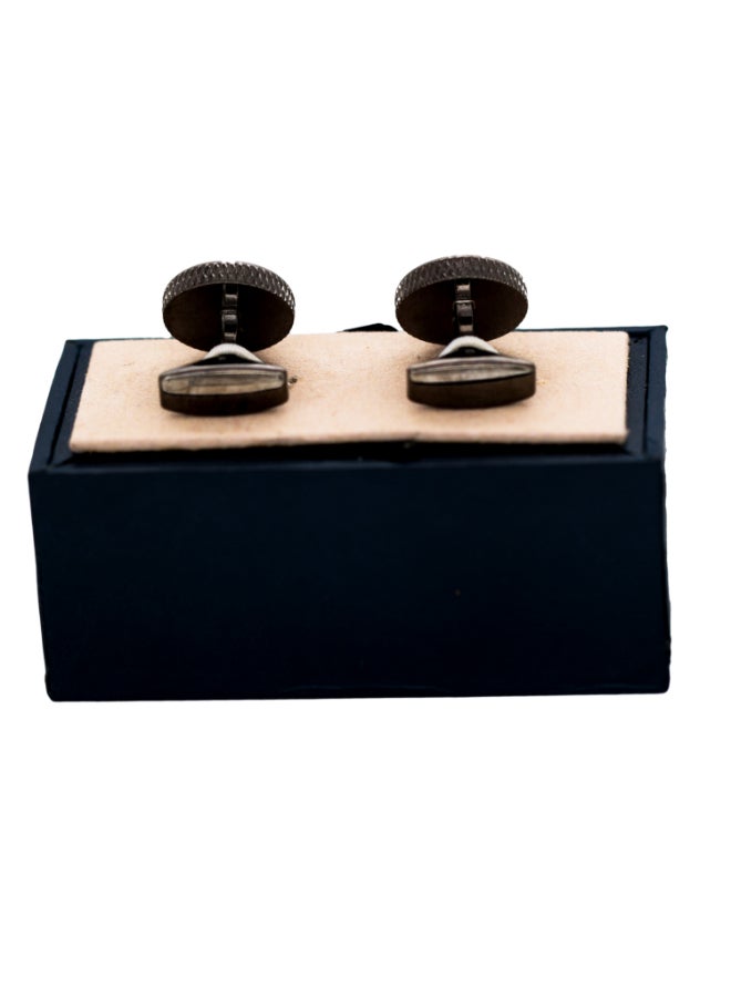 RS Stainless Steel Watch Design Cufflinks  - Image 2