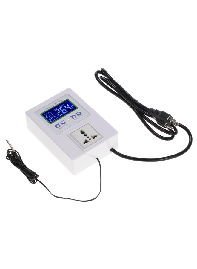 Geekteches LCD Digital Intelligent Temperature Controller White 20 x 5.5 x 13cm  - Image 3