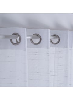 Home Box Linear Sheer Curtain White 140 x 300centimeter  - Image 2