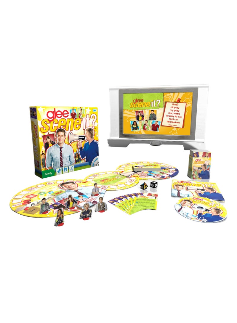 سين إت لعبة "Glee Scene It" على قرص DVD - Image 1