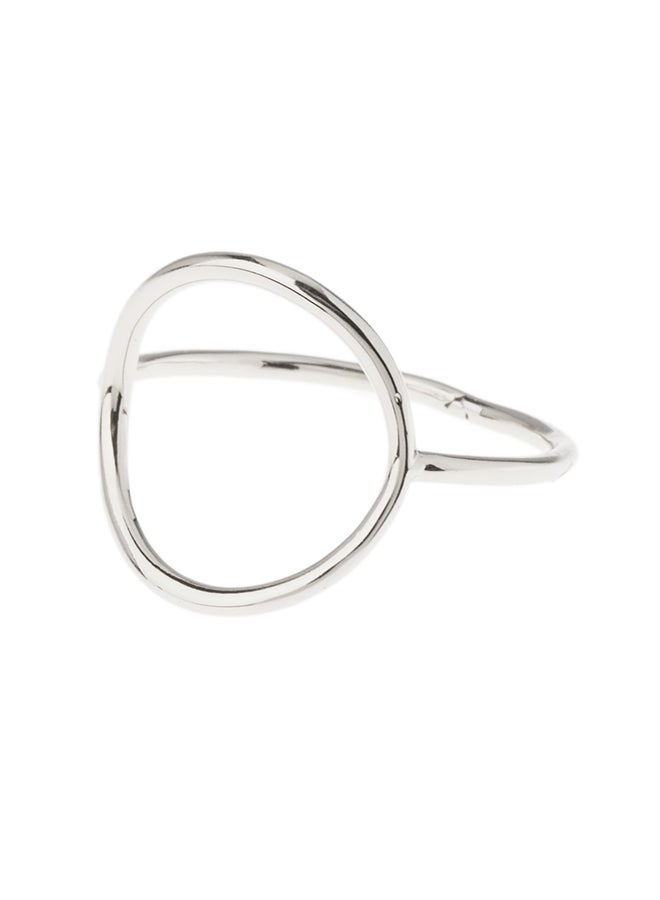 ORELIA LONDON Simple Open Circle Ring