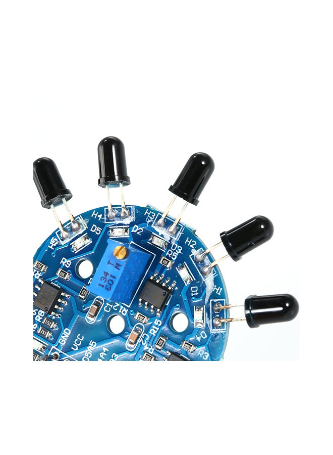 5 Channels Flame Fire Sensor Module Blue 12x1.5x8cm - Image 3