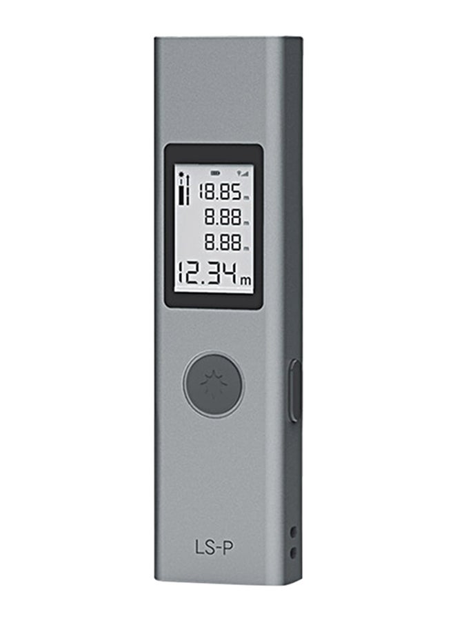 Handheld USB Flash Charging Laser Rangefinder Grey 15x6x10cm - Image 1