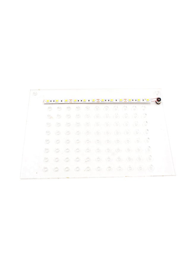 LED BDM Frame Acrylic ECU Programmer White 26x3x22cm  - Image 3