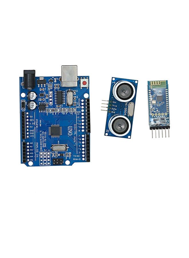 Generic - Arduino 15UNO R3 BT Android Project Microcontroller Kit Multicolour 19.5x4.5x9centimeter - Image 1