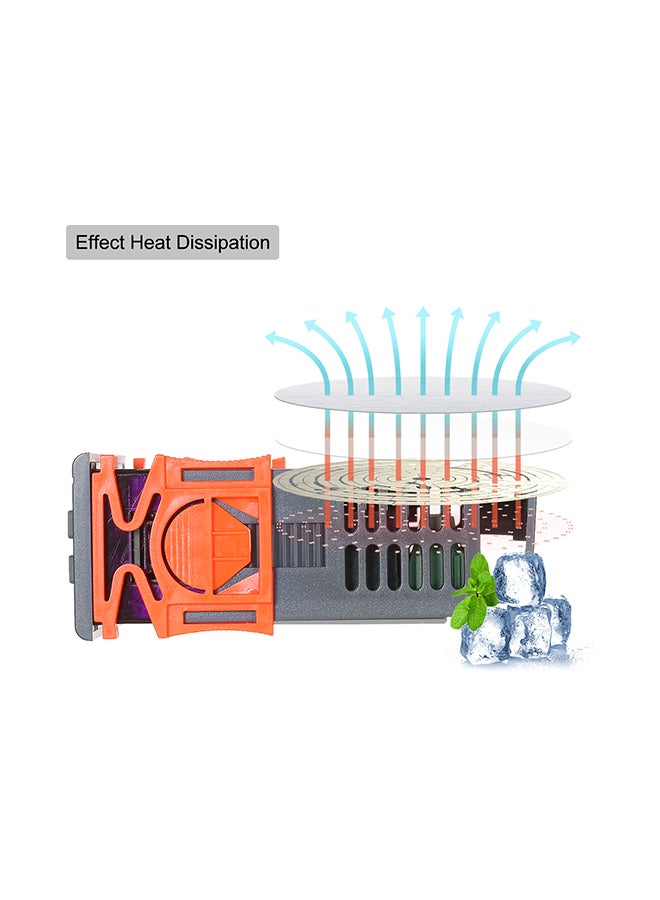 جهاز استشعار رقمي للتحكم بدرجة الحرارة NTC طراز stc-8080A+. رمادي 10x6x8Ø³Ù†ØªÙŠÙ…ØªØ± - Image 2