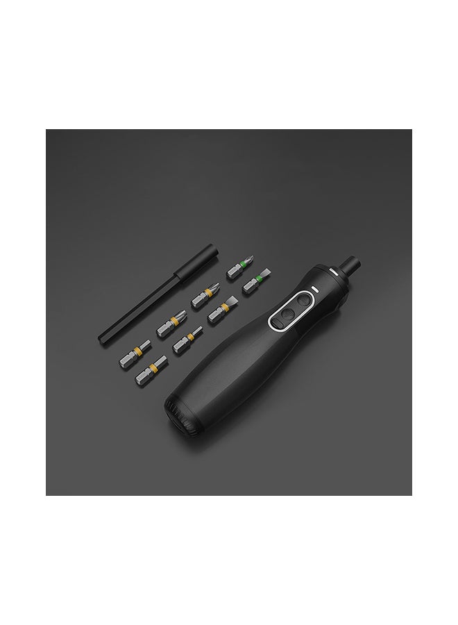 Xiaomi 9-Piece Electric Power Screwdriver With Screw Heads Set Black 18.5x6x6cm - Image 2