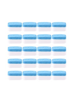 20-Piece Washing Machine Washer Cleaning Tablet Set Blue/White 26x2x6cm - v1583299816/N35249854A_1