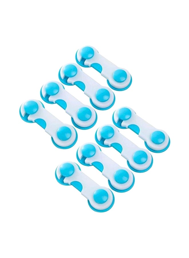 8-Piece Anti-Pinch Cabinet Door Drawers Baby Safety Lock Set - Image 1