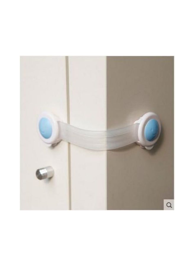 2-Piece Anti-Pinch Cabinet Door Drawers Baby Safety Lock Set - Image 2