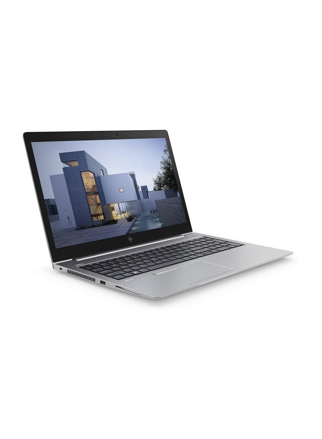 HP ZBook 15u G5 Laptop With 15.6-Inch Display, Core i7 Processor/16GB RAM/512GB SSD/Intel HD Graphics 630 Silver/Black - Image 3