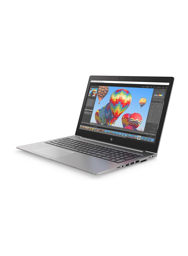 HP ZBook 15u G5 Laptop With 15.6-Inch Display, Core i7 Processor/16GB RAM/512GB SSD/Intel HD Graphics 630 Silver/Black - Image 2