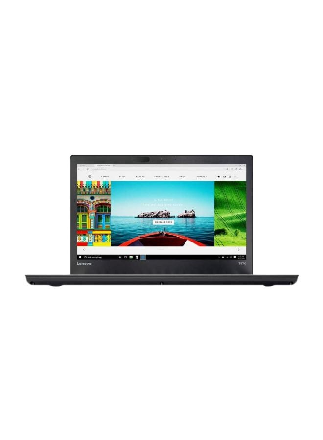 Lenovo ThinkPad T470  Laptop With 14-Inch Display, Core i5 Processor/8GB RAM/180GB SSD/Intel HD Graphics 620 Black  - Image 1