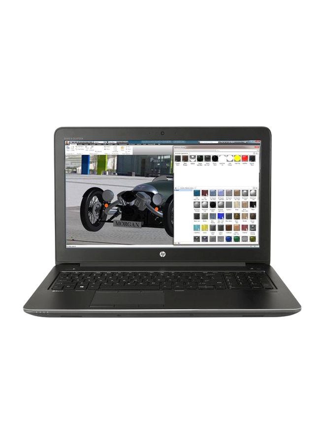 HP ZBook 15 G4 Laptop With 15.6-Inch Display, Core i7 Processor/16GB RAM/512GB SSD/4GB NVIDIA Quadro M2200 Graphic Card Black  - Image 1