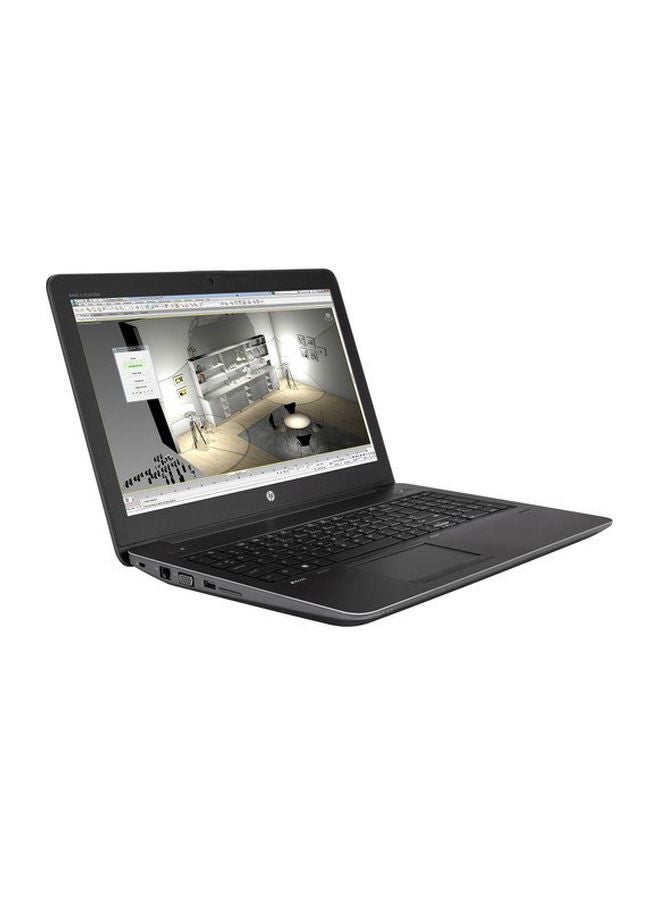 HP ZBook 15 G4 Laptop With 15.6-Inch Display, Core i7 Processor/16GB RAM/512GB SSD/4GB NVIDIA Quadro M2200 Graphic Card Black  - Image 3