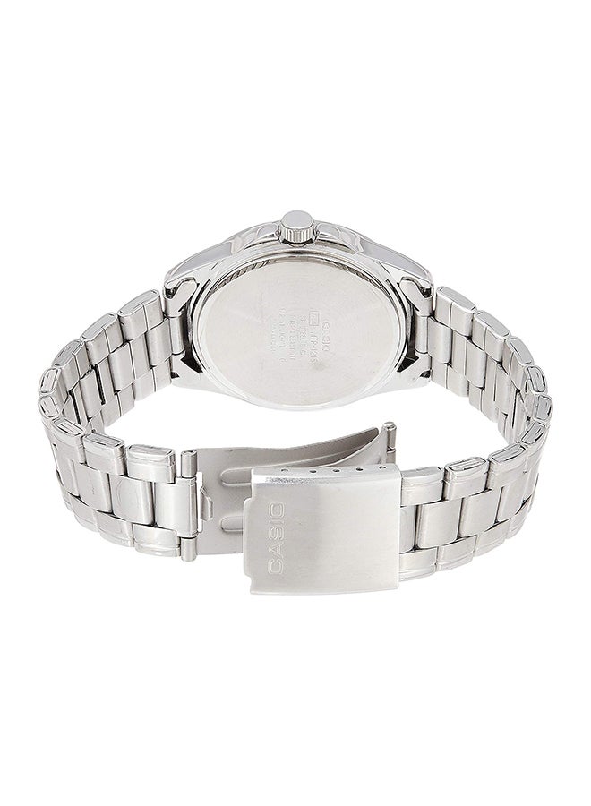 CASIO Men's Stainless Steel Analog Quartz Watch MTP-1215A-2A2 - 43 mm - Silver - Image 2