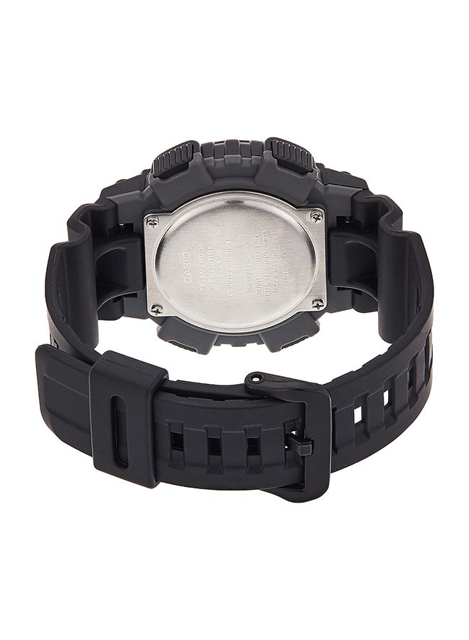 كاسيو ساعة يد رقمية كوارتز AEQ110W-1AV - 47 مم - أسود للرجال - Image 2