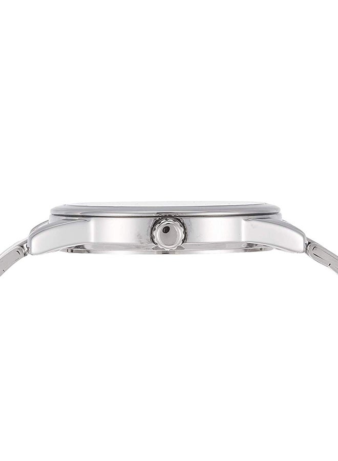 CASIO Men's Easy Reader Analog Watch MTP-V001D-1B - 45 mm - Silver - Image 3