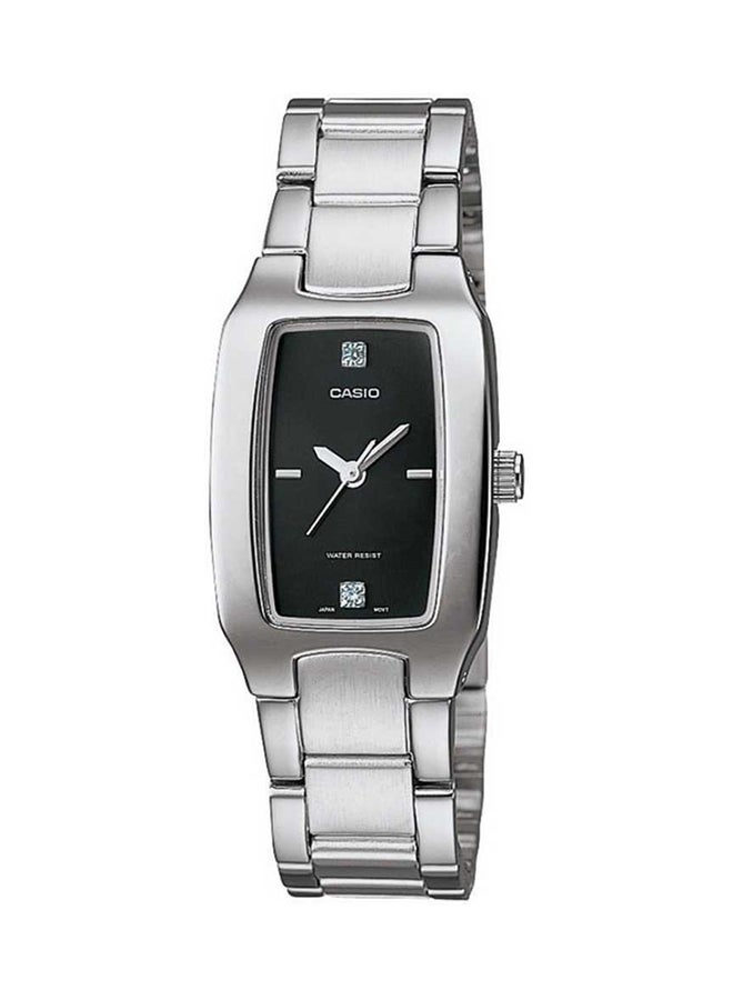 CASIO Women's Enticer Series Analog Watch LTP-1165A-1C2 - 33 mm - Silver - Image 1