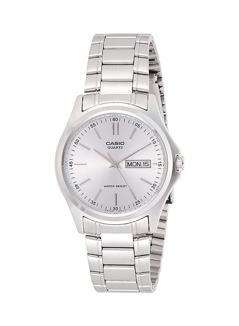 Men's Men's Stainless Steel Analog Watch MTP-1239D-7A - 38.5 mm