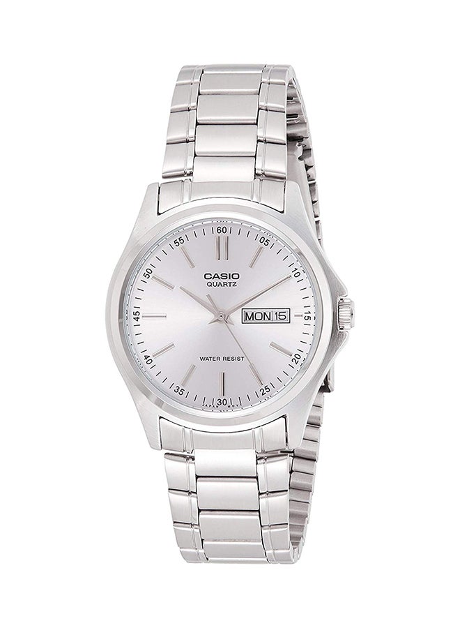 CASIO - Men's Men's Stainless Steel Analog Watch MTP-1239D-7A - 38.5 mm - Image 1