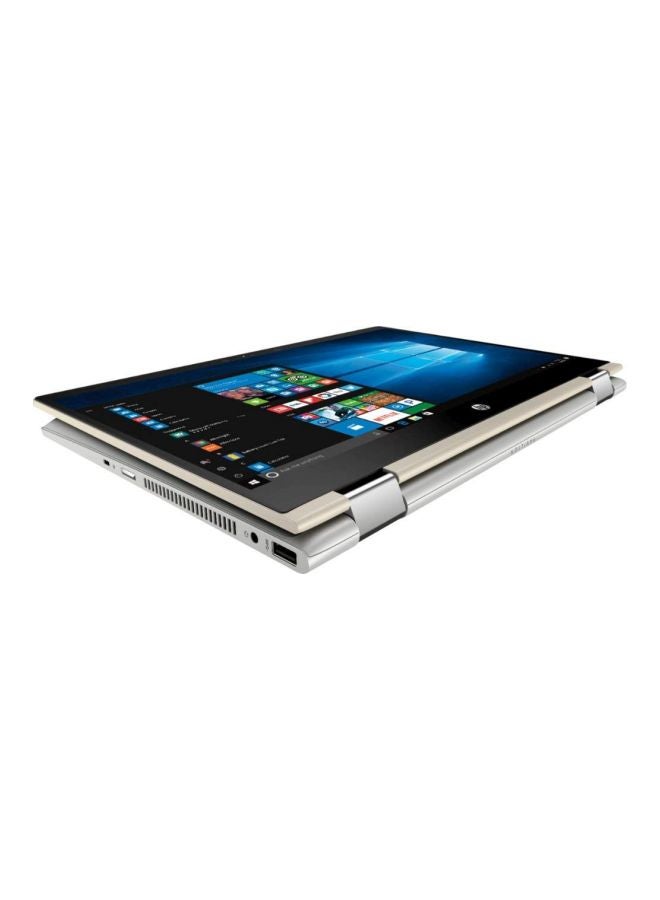 HP - Pavilion x360 2-In-1 Convertible (Upgraded Version) Laptop With 14-Inch Display, Core i5 Processor/8GB RAM/256GB SSD/Intel UHD Graphics 620 /International Version English Black/Silver - Image 1