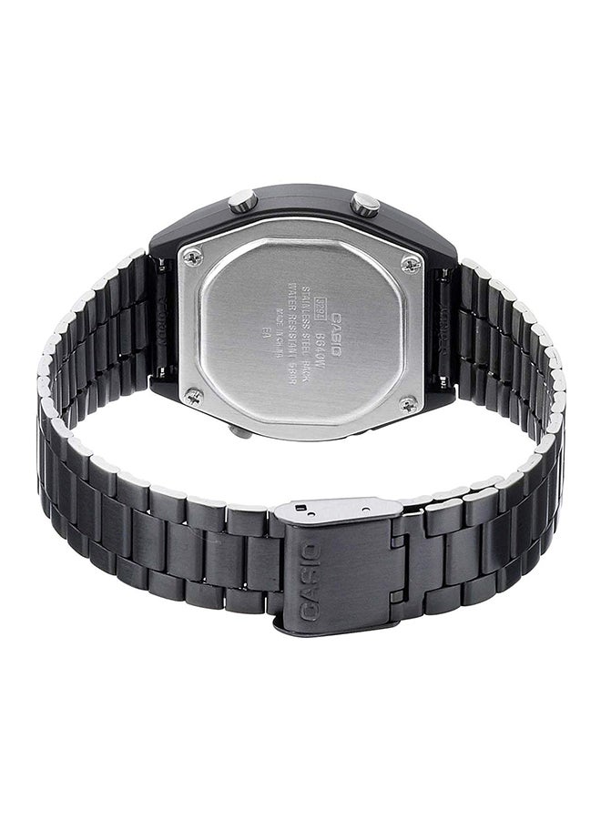 كاسيو ساعة يد كاباليرو رقمية ومقاومة للماء طراز B640WB-1AEF - مقاس 39 مم - لون أسود للرجال - Image 2