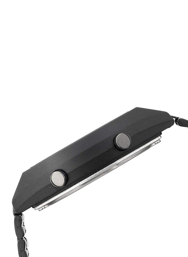 كاسيو ساعة يد كاباليرو رقمية ومقاومة للماء طراز B640WB-1AEF - مقاس 39 مم - لون أسود للرجال - Image 3