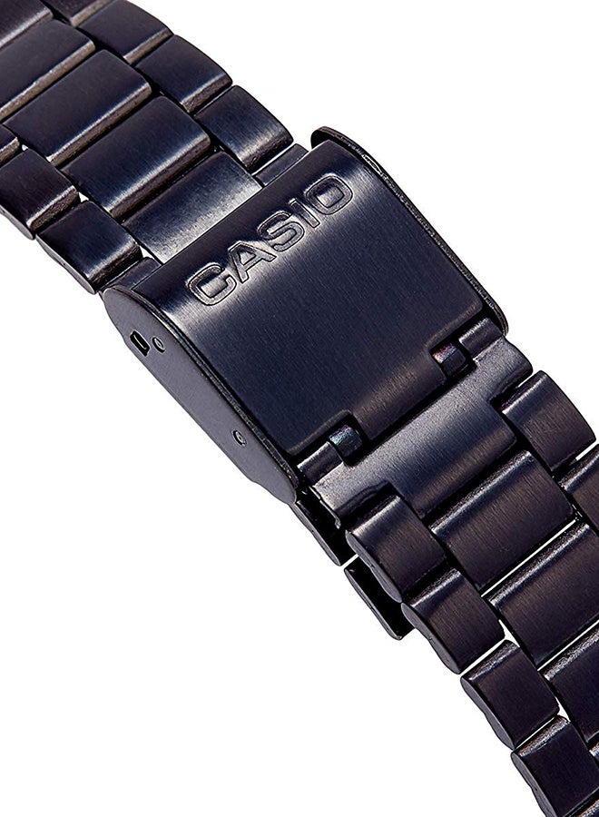 كاسيو ساعة يد كاباليرو رقمية ومقاومة للماء طراز B640WB-1AEF - مقاس 39 مم - لون أسود للرجال - Image 4