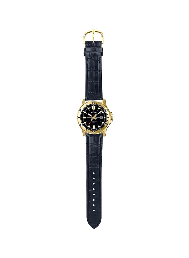 CASIO Men's Water Resistant Analog Watch MTP-VD01GL-1EVUDF - 45 mm - Black  - Image 5