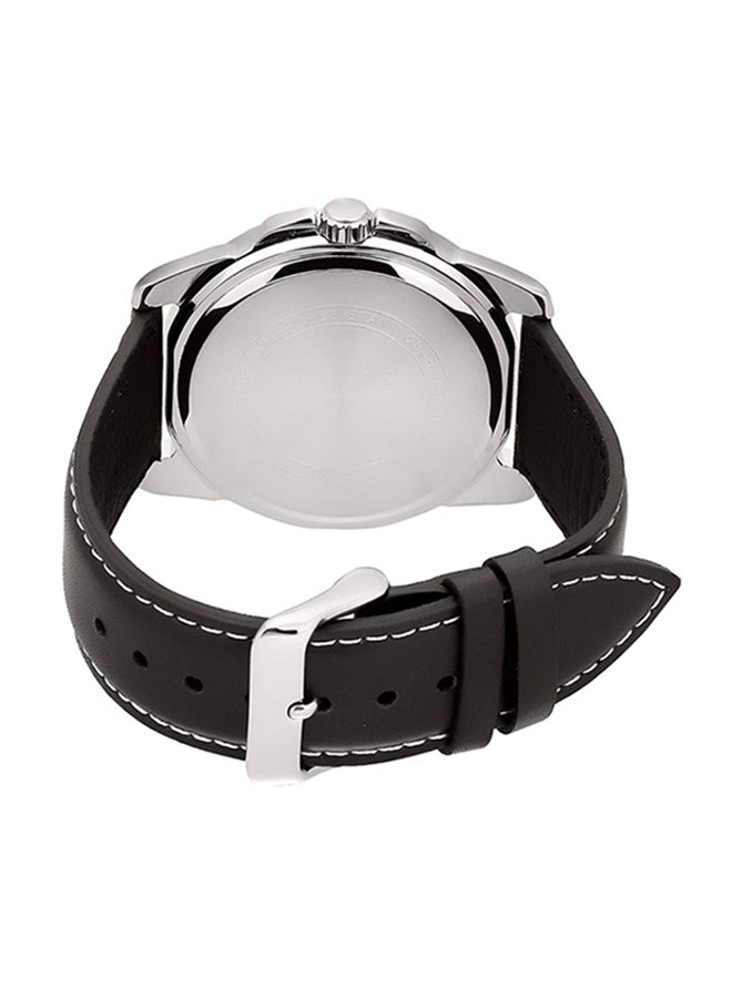 كاسيو ساعة يد كور بعقارب طراز MTP1314L-7AV - 50 مم - لون بني للرجال - Image 2