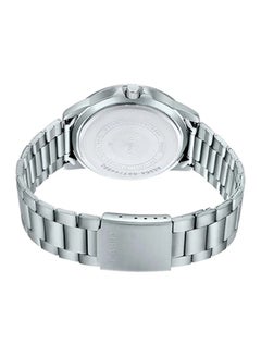 Men's Enticer Water Resistant Stainless Steel Analog Watch MTP-VD01D-2EVUDF - 45 mm - Silver - v1583305756/N14155048A_2